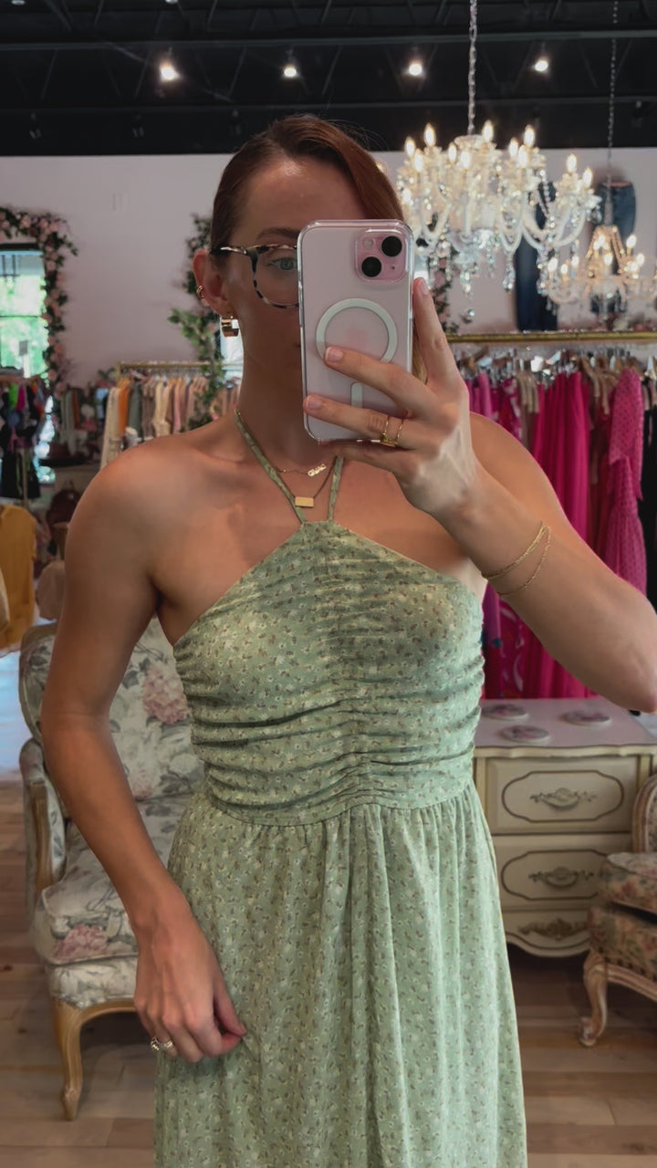 Honolulu Halter Dress