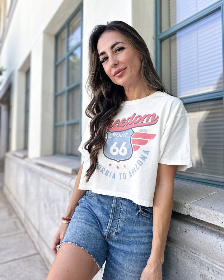 Freedom Vintage Washed Tee