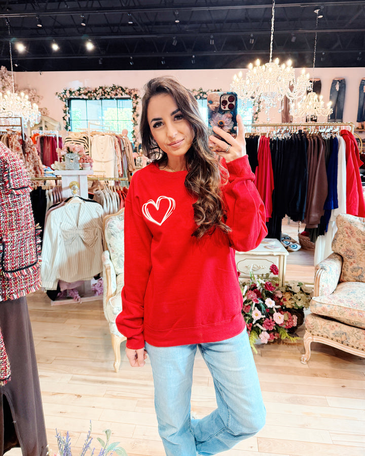 The Simple Heart Sweater