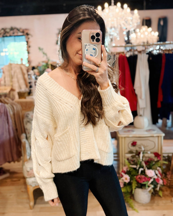 Avery Cream Sweater