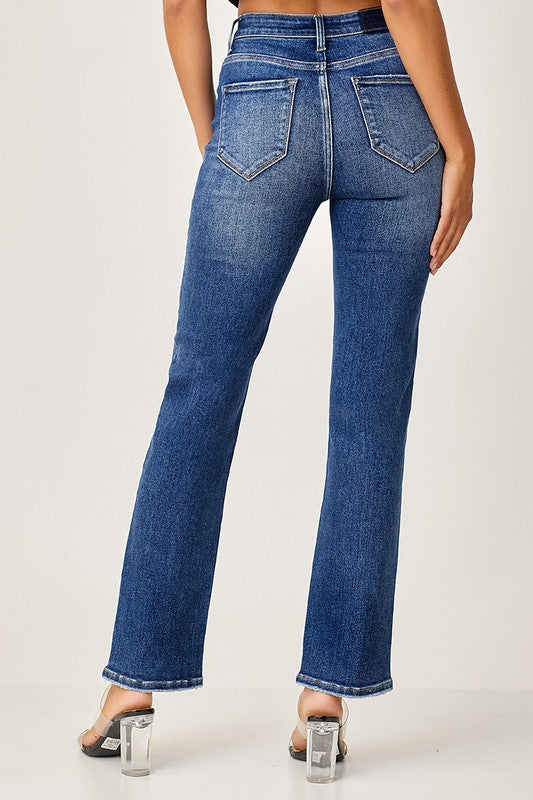 The Robert Mid-Rise Slim Relaxed Straight Jean