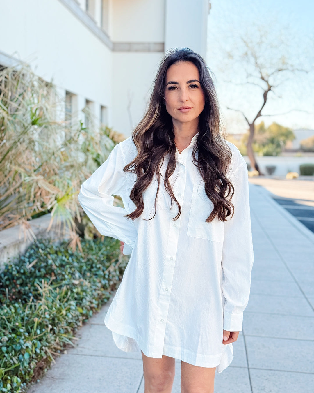 button down oversized dress Navy Oversized Button Down Shirt Dress