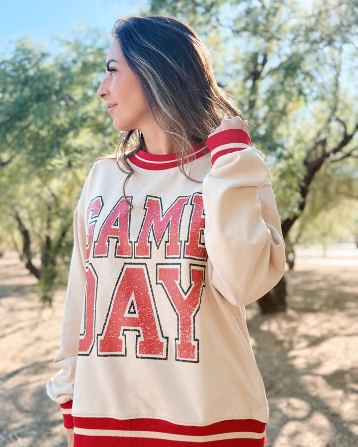 The Big Game Day Pullover Sweater