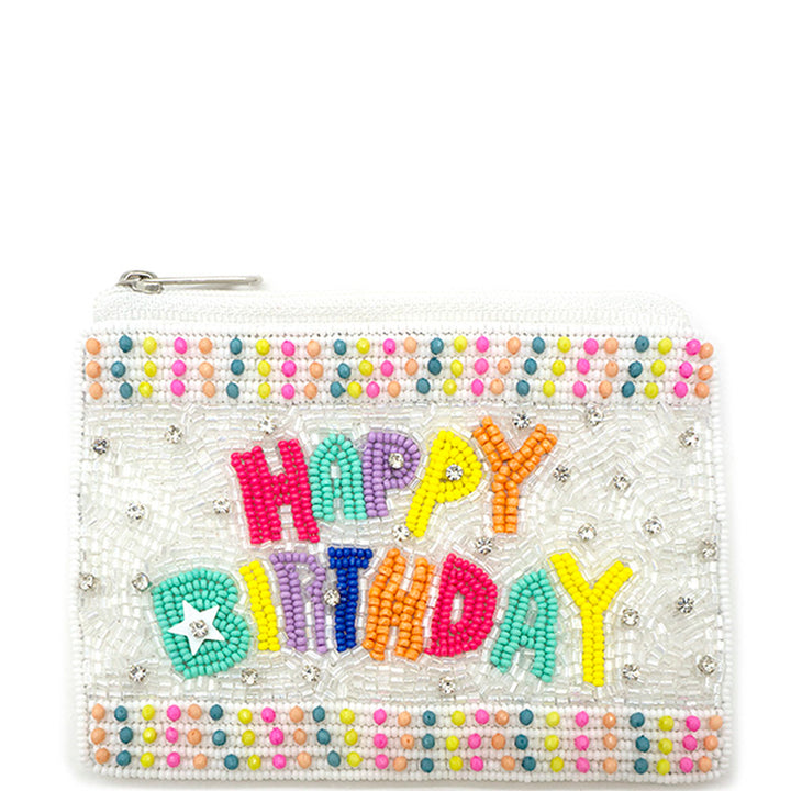 Happy Birthday Coin Pouch