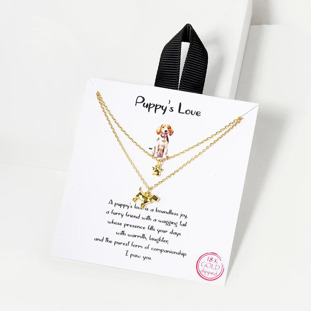 Puppy's Love Necklace