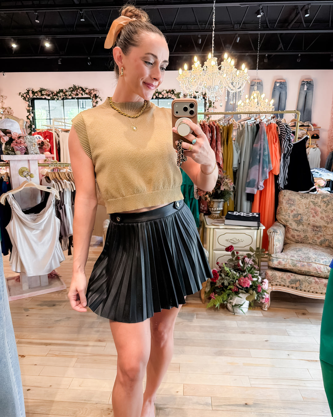The Harper Pleated Skirt