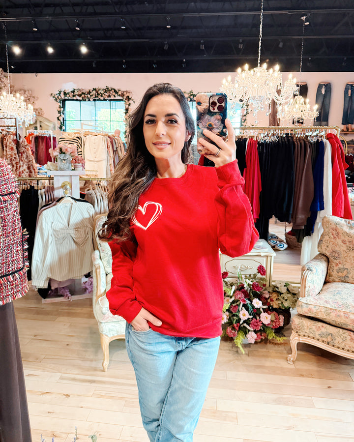 The Simple Heart Sweater