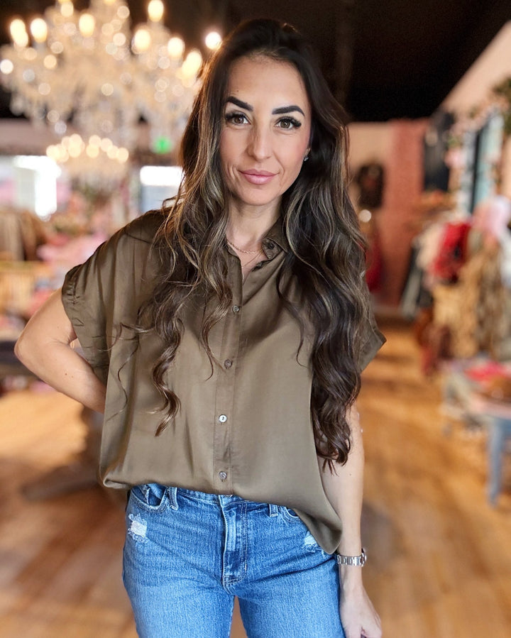 The Samantha Button Down Blouse