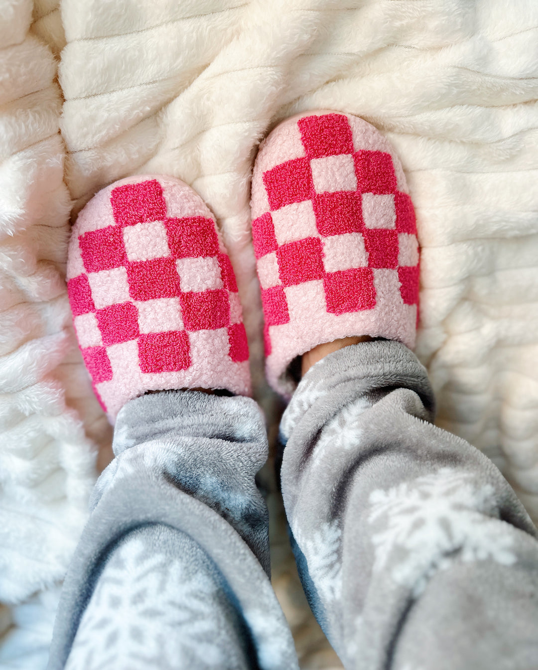 Plaid Slippers