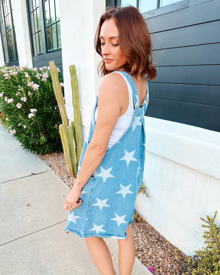 Starstruck Denim Shortalls