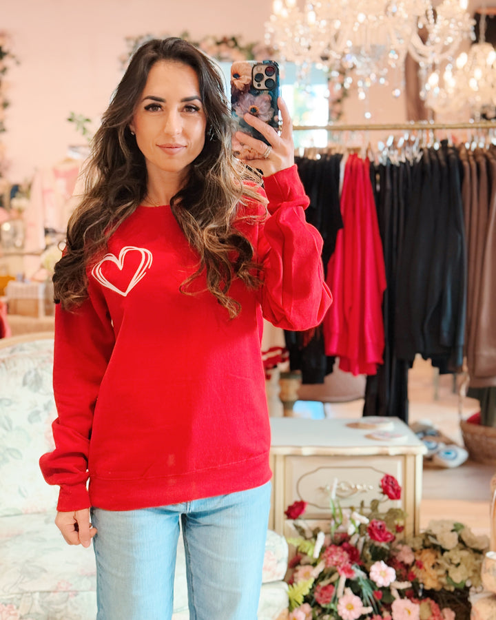 The Simple Heart Sweater