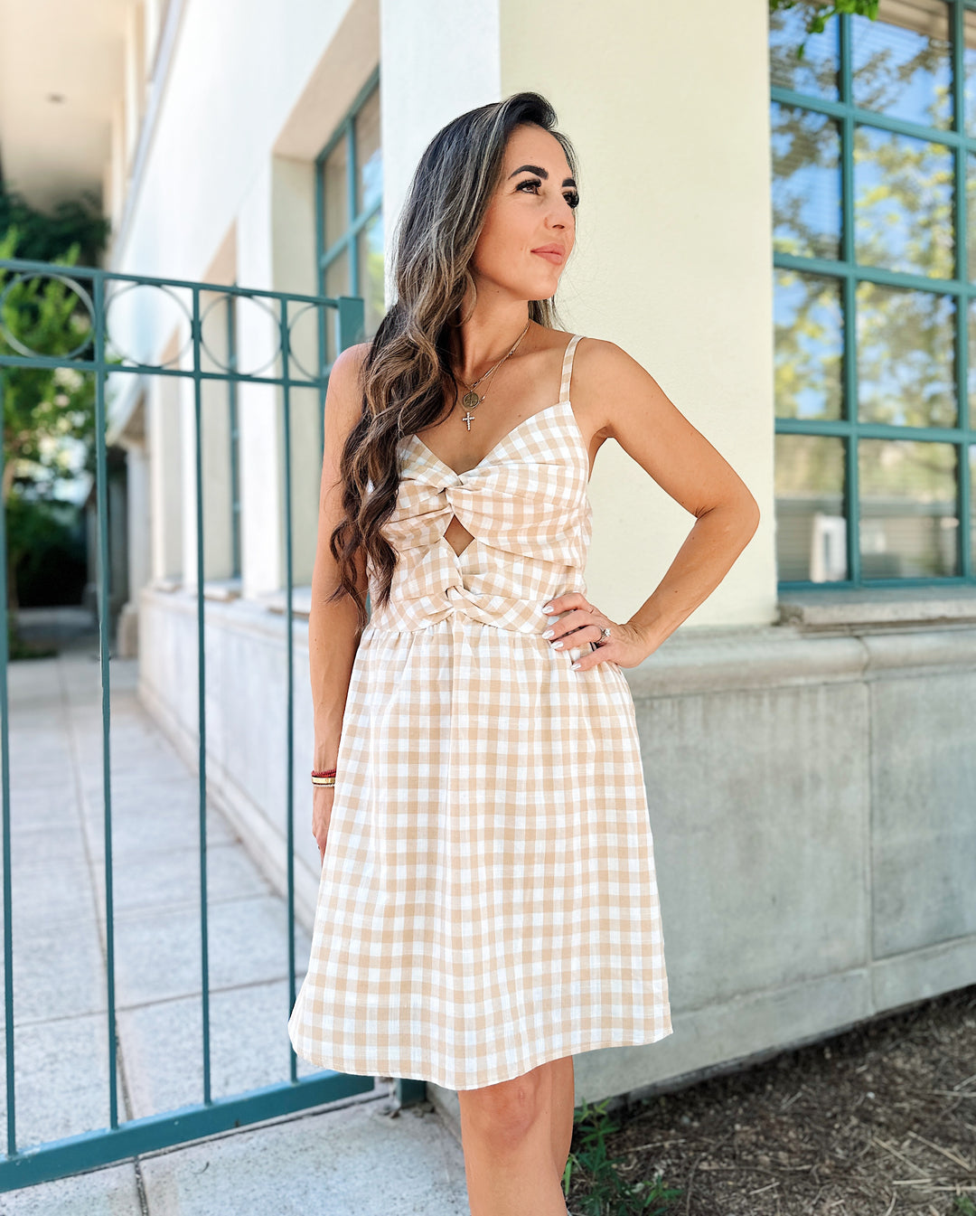 The Macy Plaid Sundress