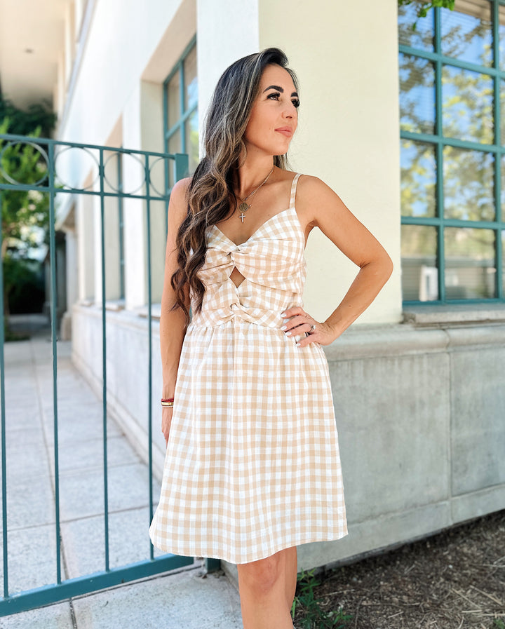 The Macy Plaid Sundress