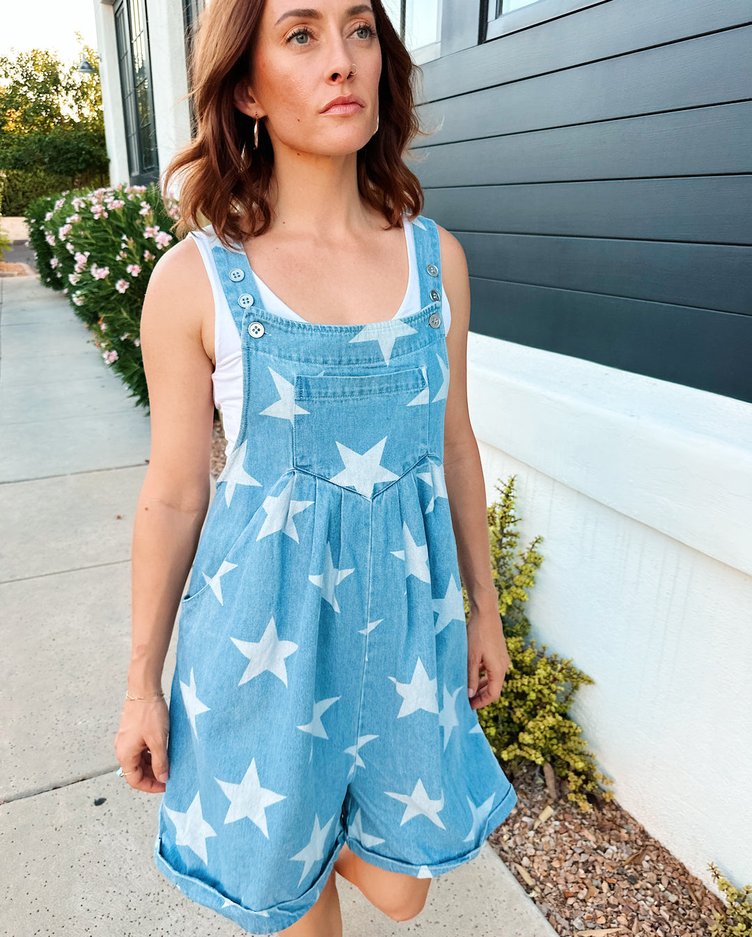 Starstruck Denim Shortalls