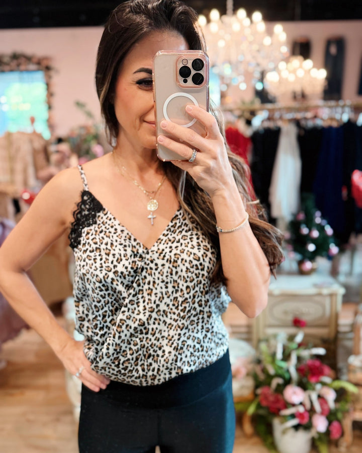 The Elizabeth Leopard Bodysuit