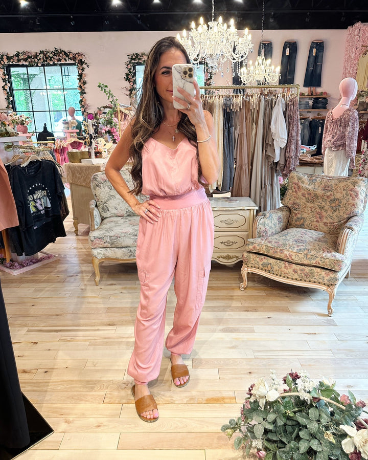 The Lacey Jogger Style Jumpsuit