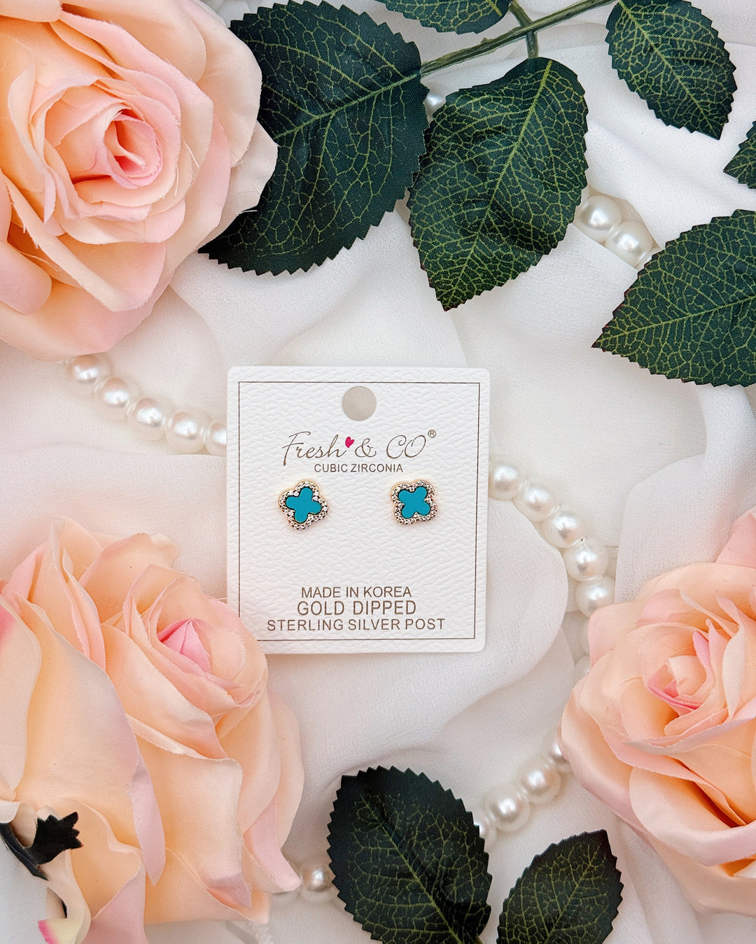 Clover Stud Earring