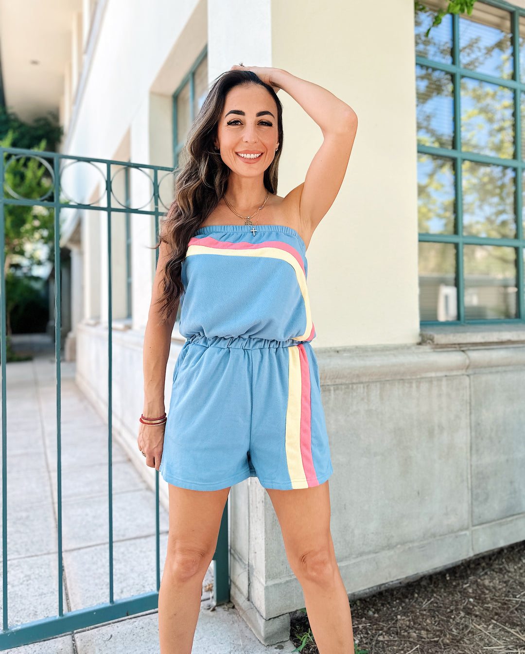 Such a Retro Shorts Romper