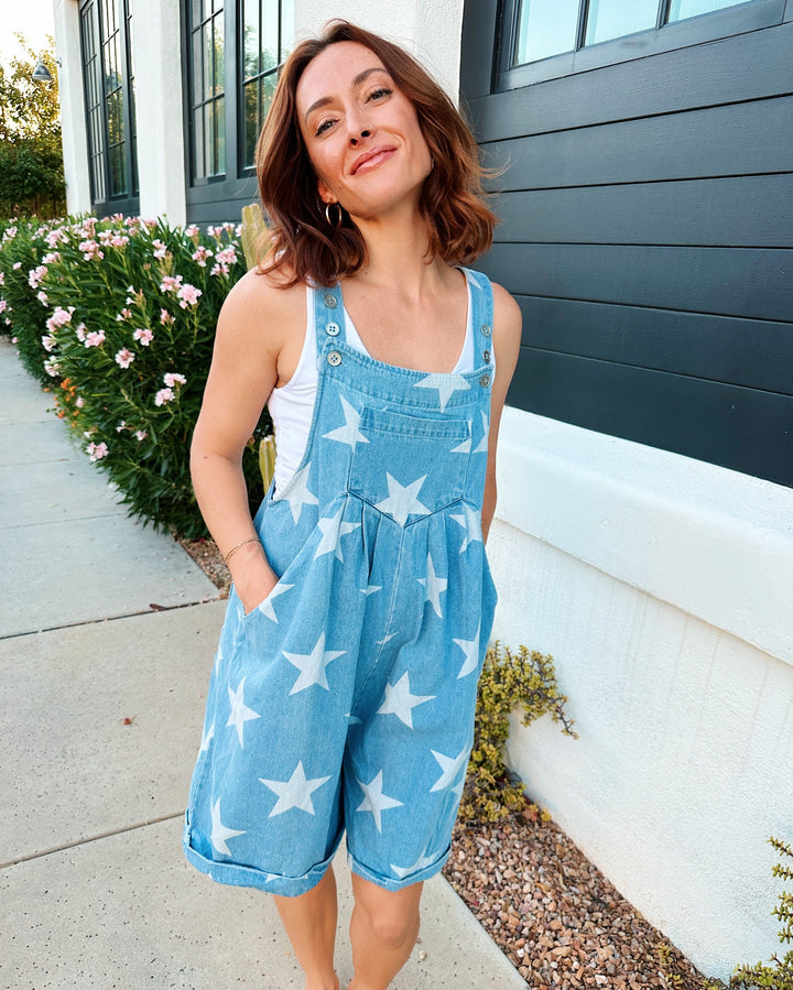 Starstruck Denim Shortalls