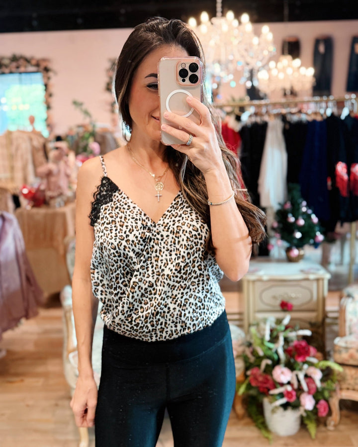 The Elizabeth Leopard Bodysuit