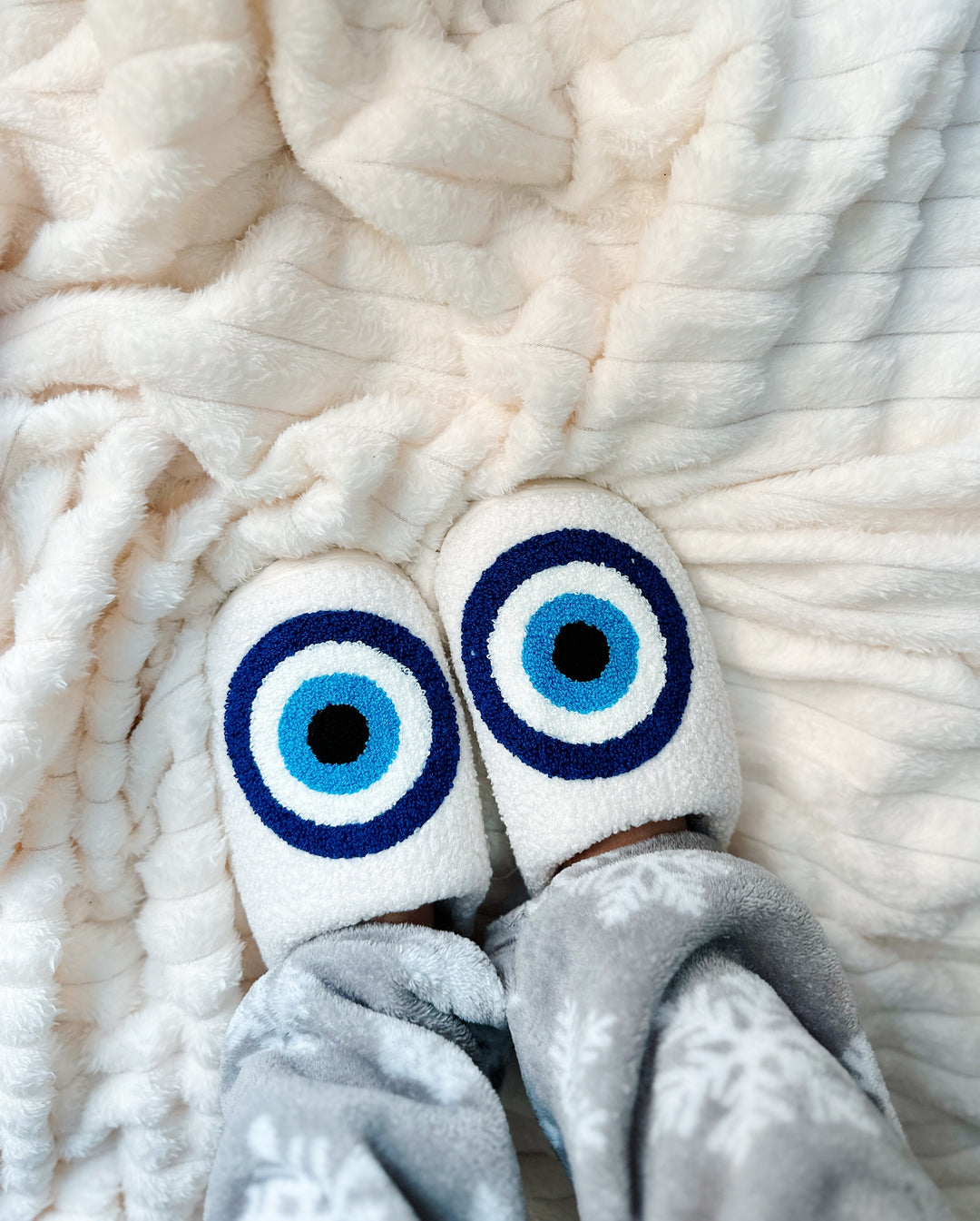 Evil Eye Slippers