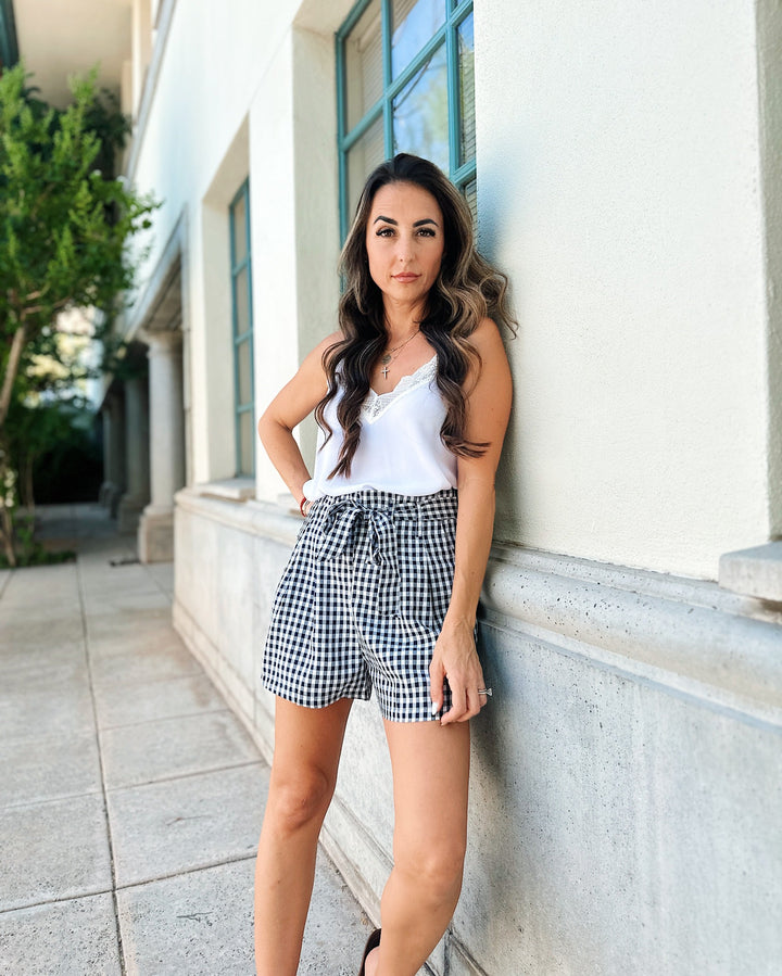 Jessica Plaid Shorts