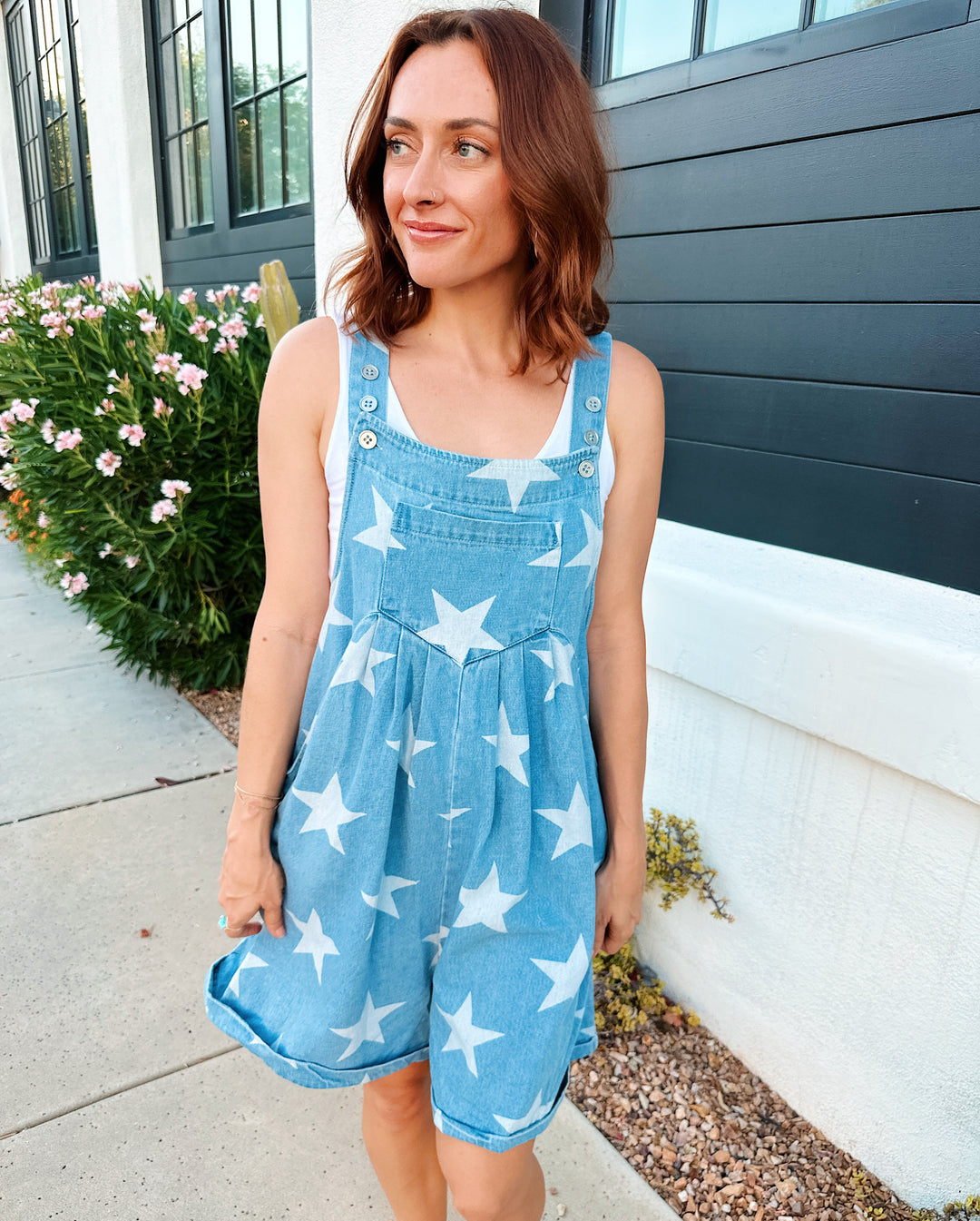 Starstruck Denim Shortalls