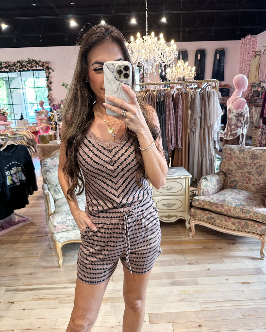 Only So Sweet Striped Cami