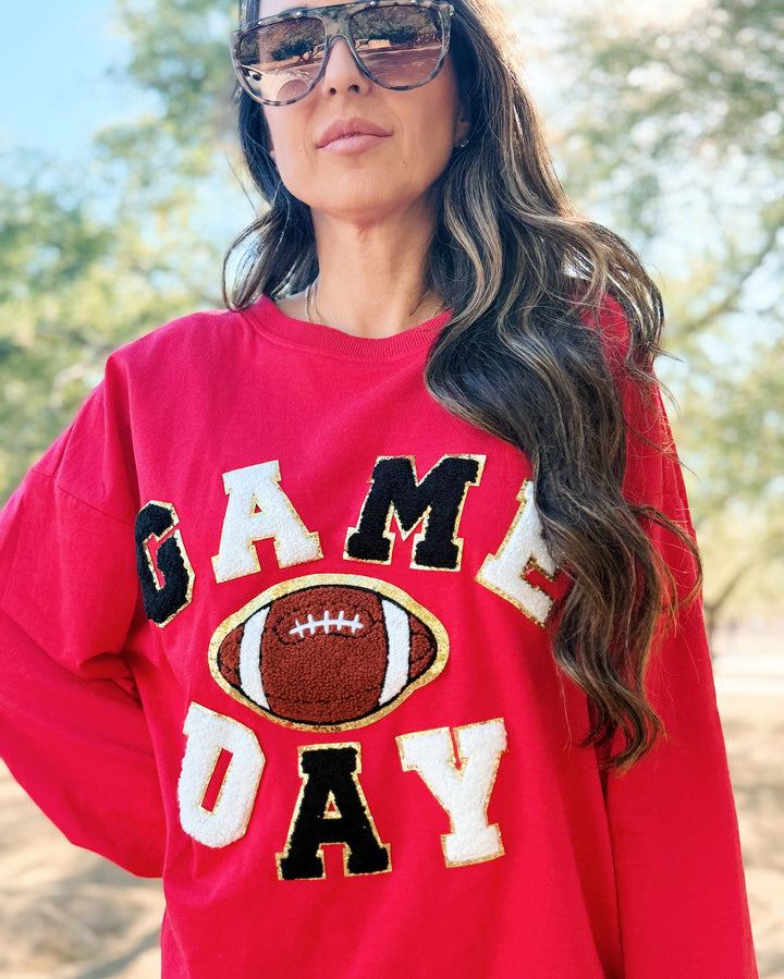 The Game Day Patch Sweatshirt