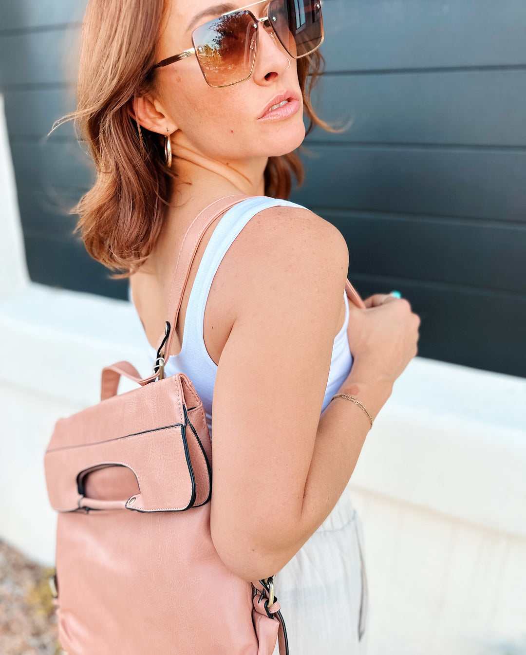 Blush Slim Backpack