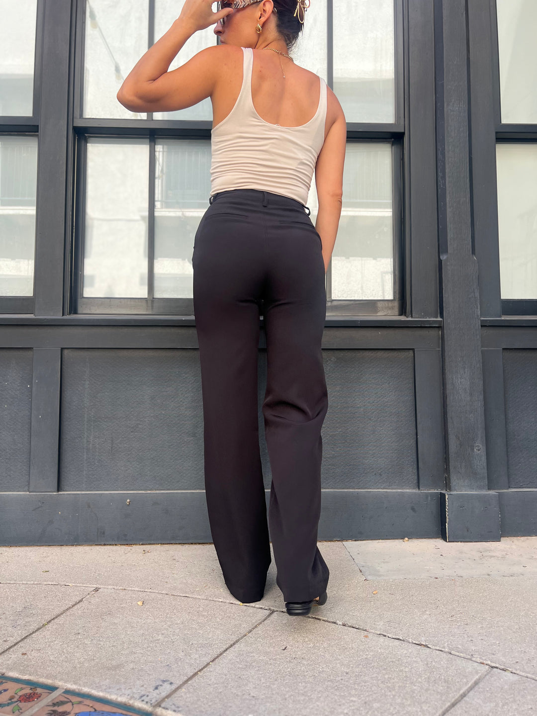 The Claudia Work Pants - Black
