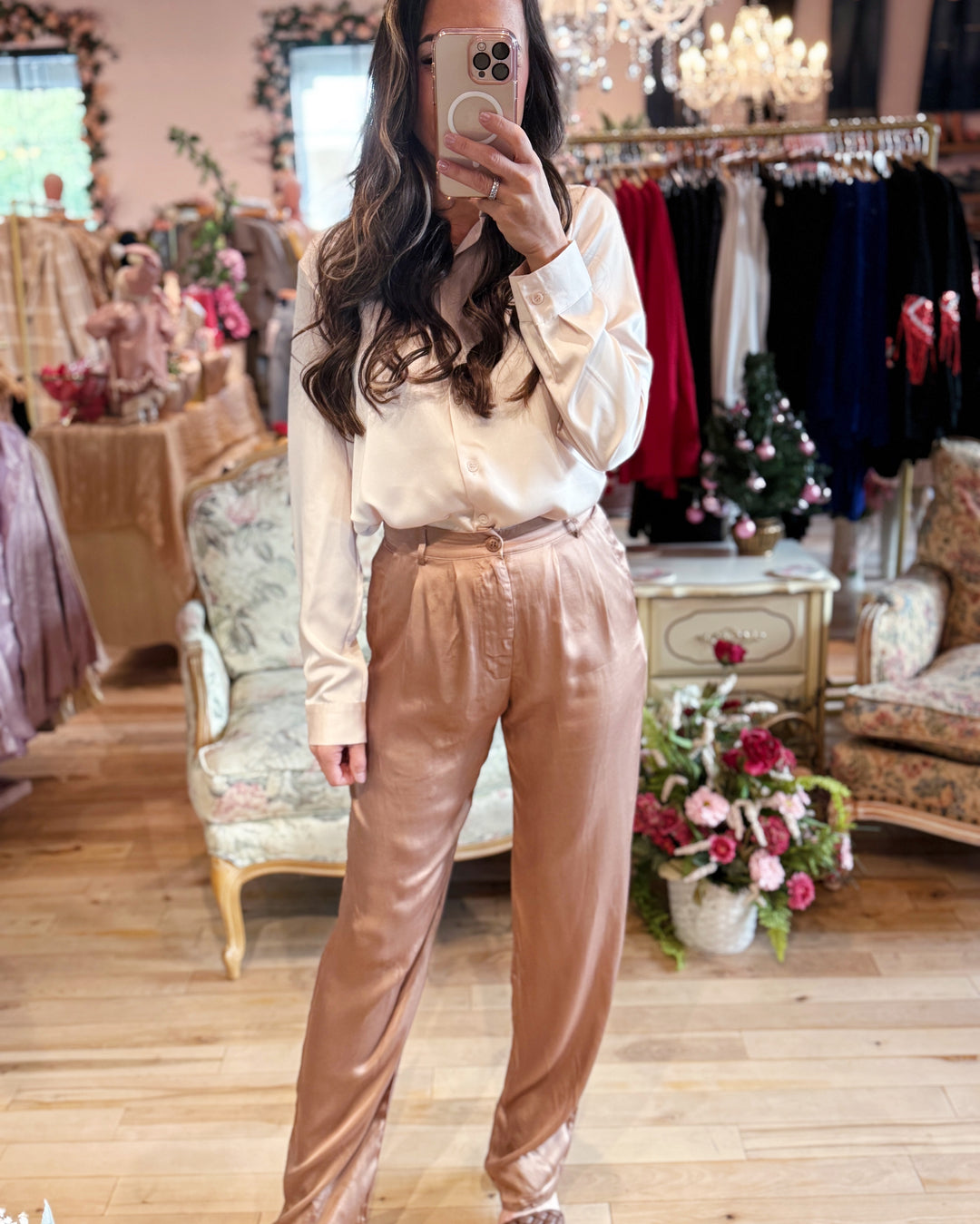 The Camille Satin Pants