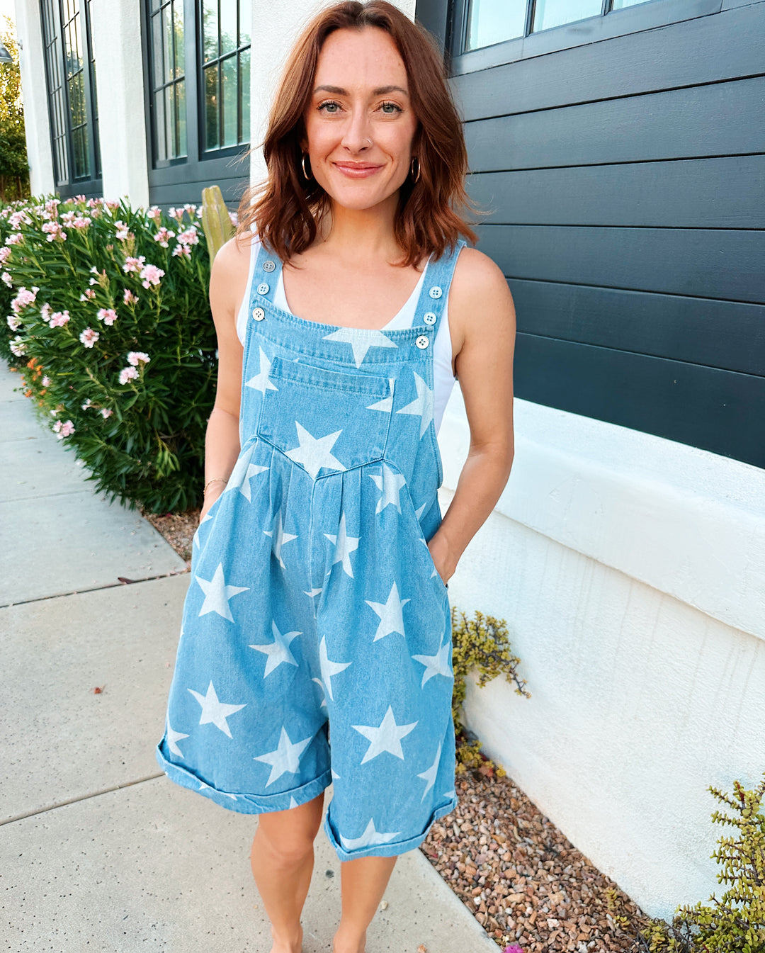 Starstruck Denim Shortalls