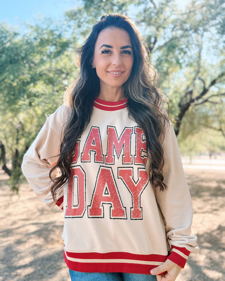 The Big Game Day Pullover Sweater