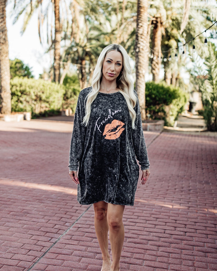 Freedom T-Shirt Dress