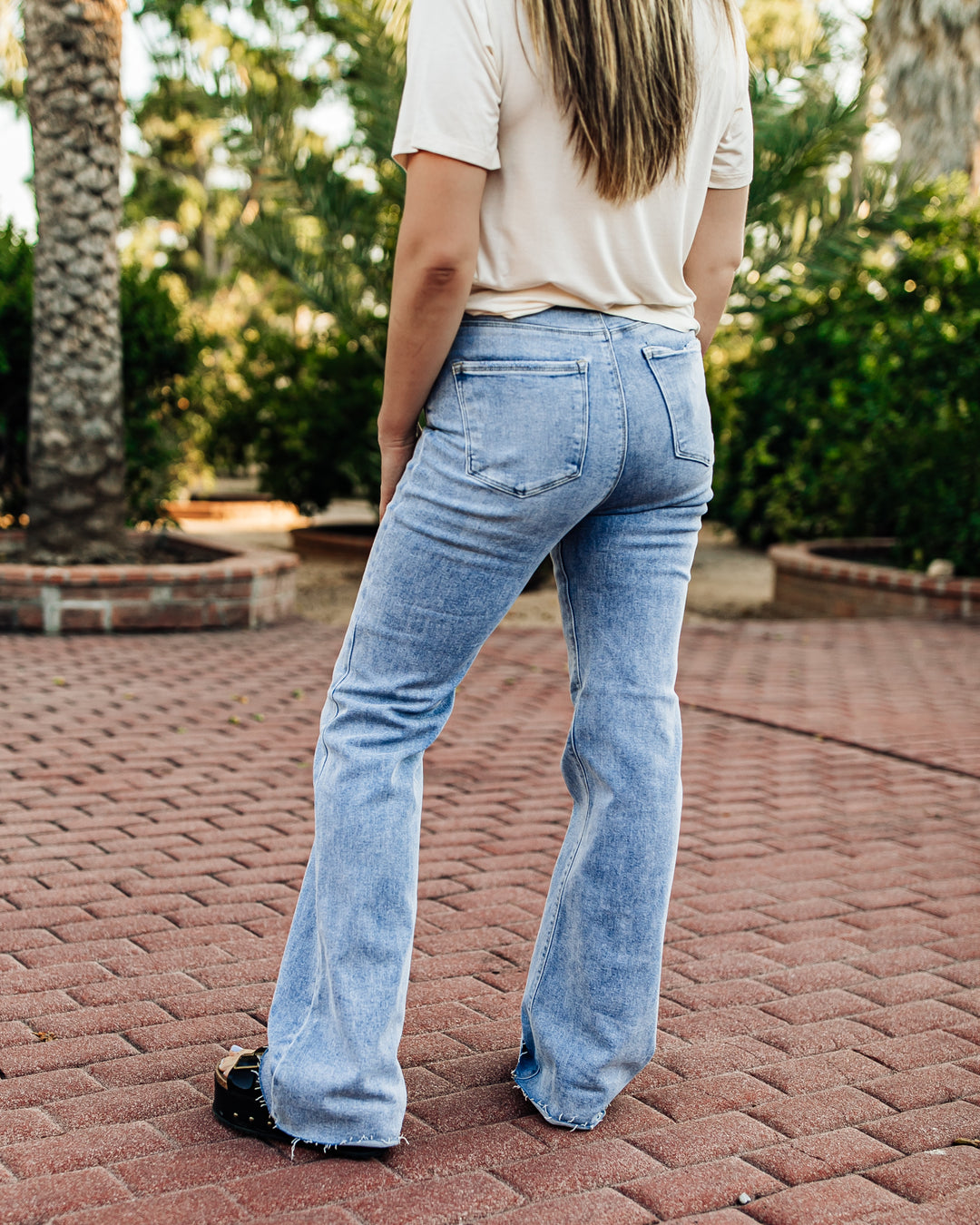 The Donnie High Rise Boot Cut Jean