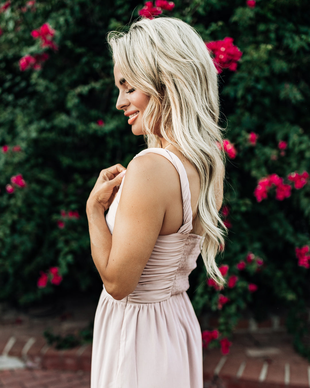 The Athena One Shoulder Dress