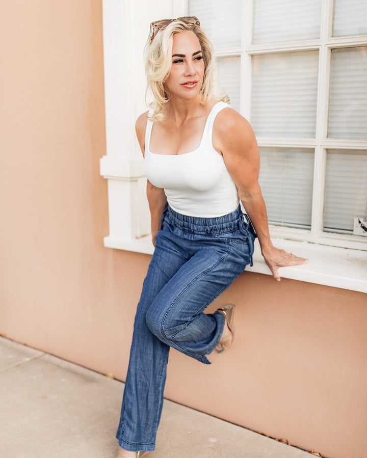 The Maren Chambray Pants
