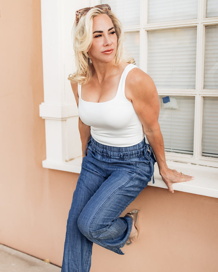 The Maren Chambray Pants