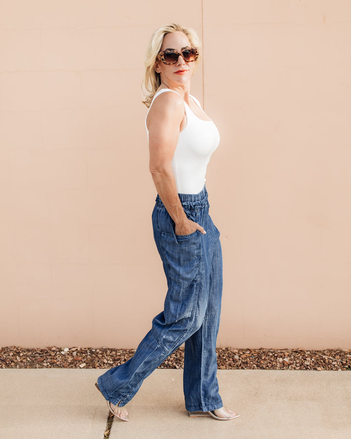The Maren Chambray Pants