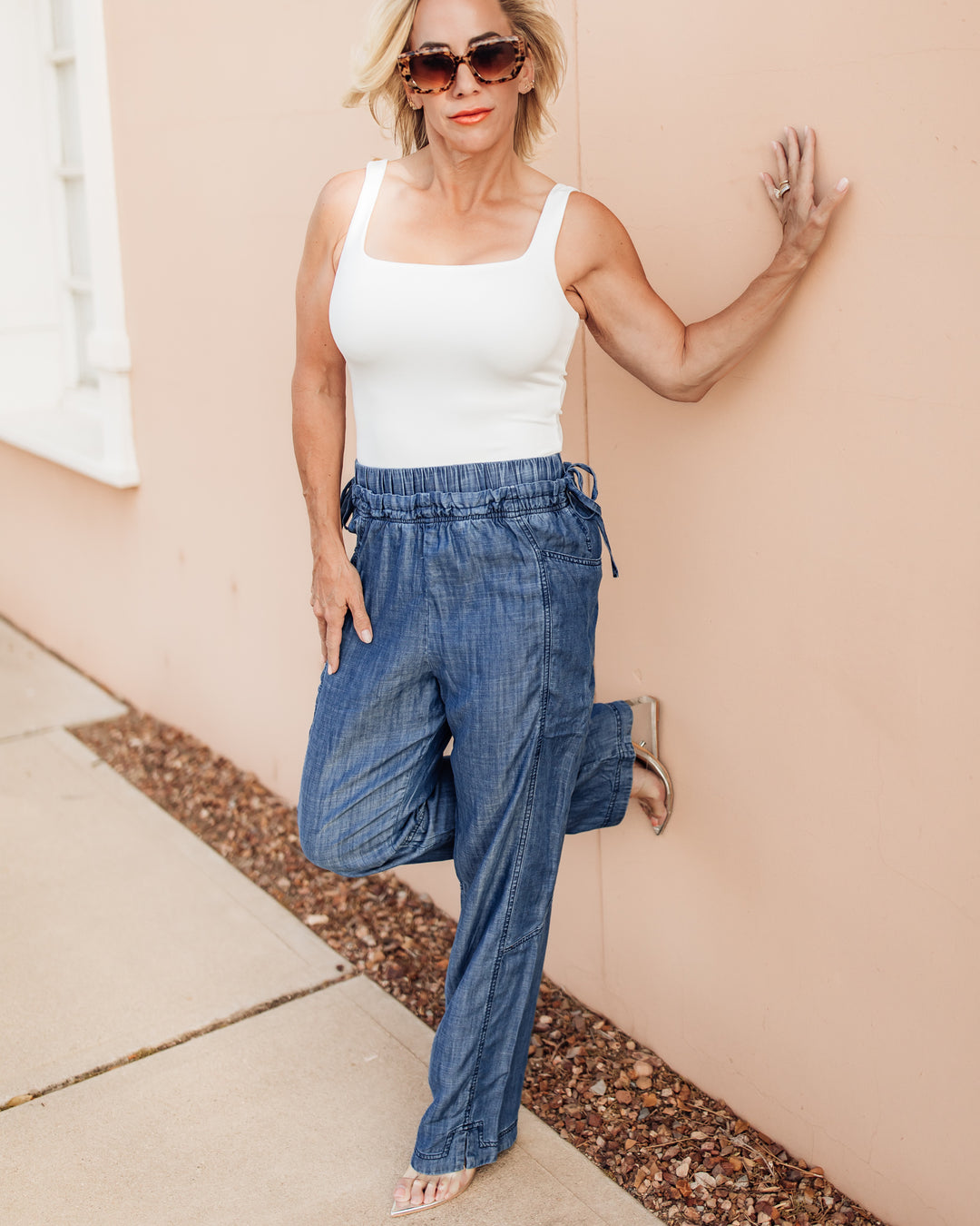 The Maren Chambray Pants
