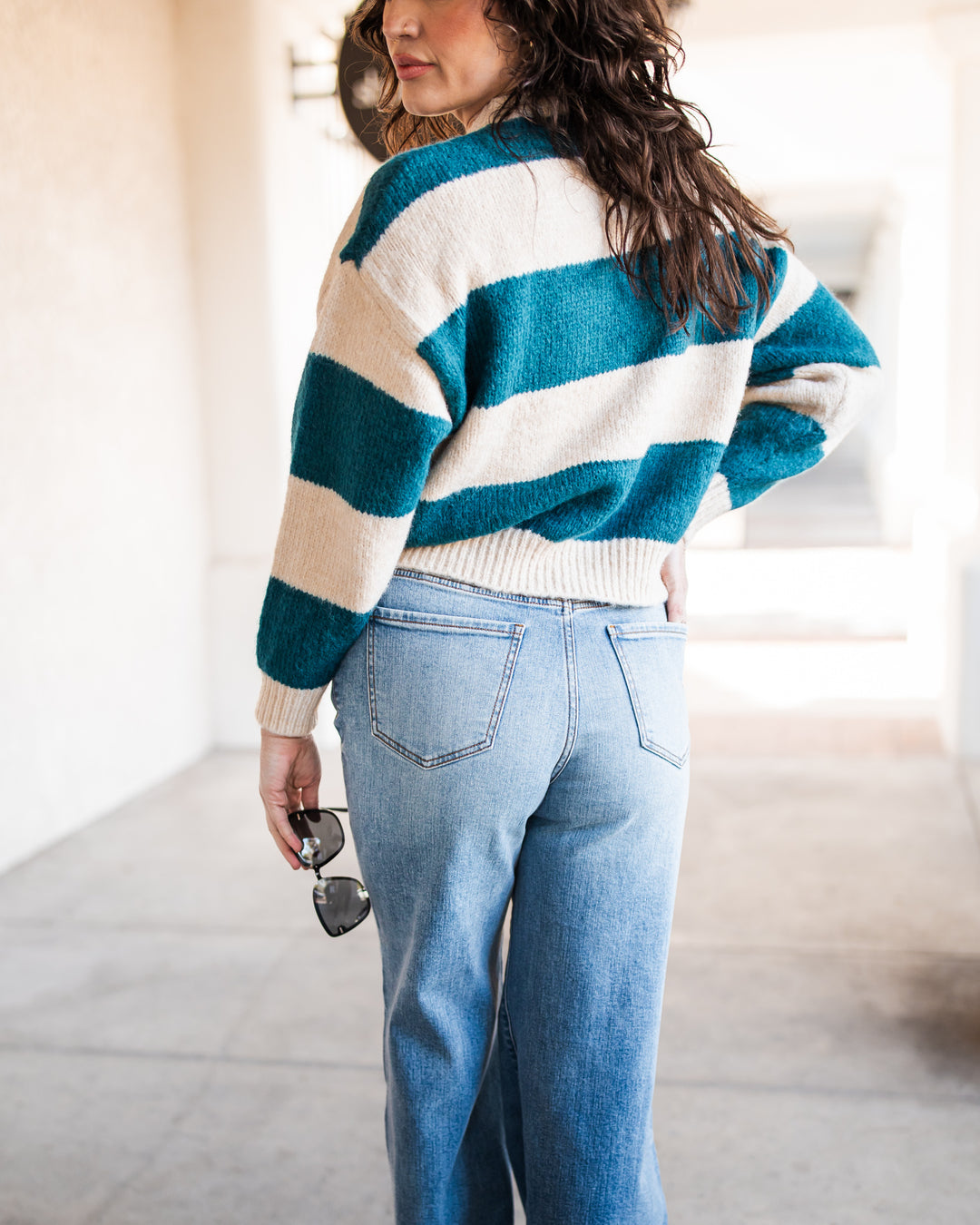The Dylan Striped Knit Sweater