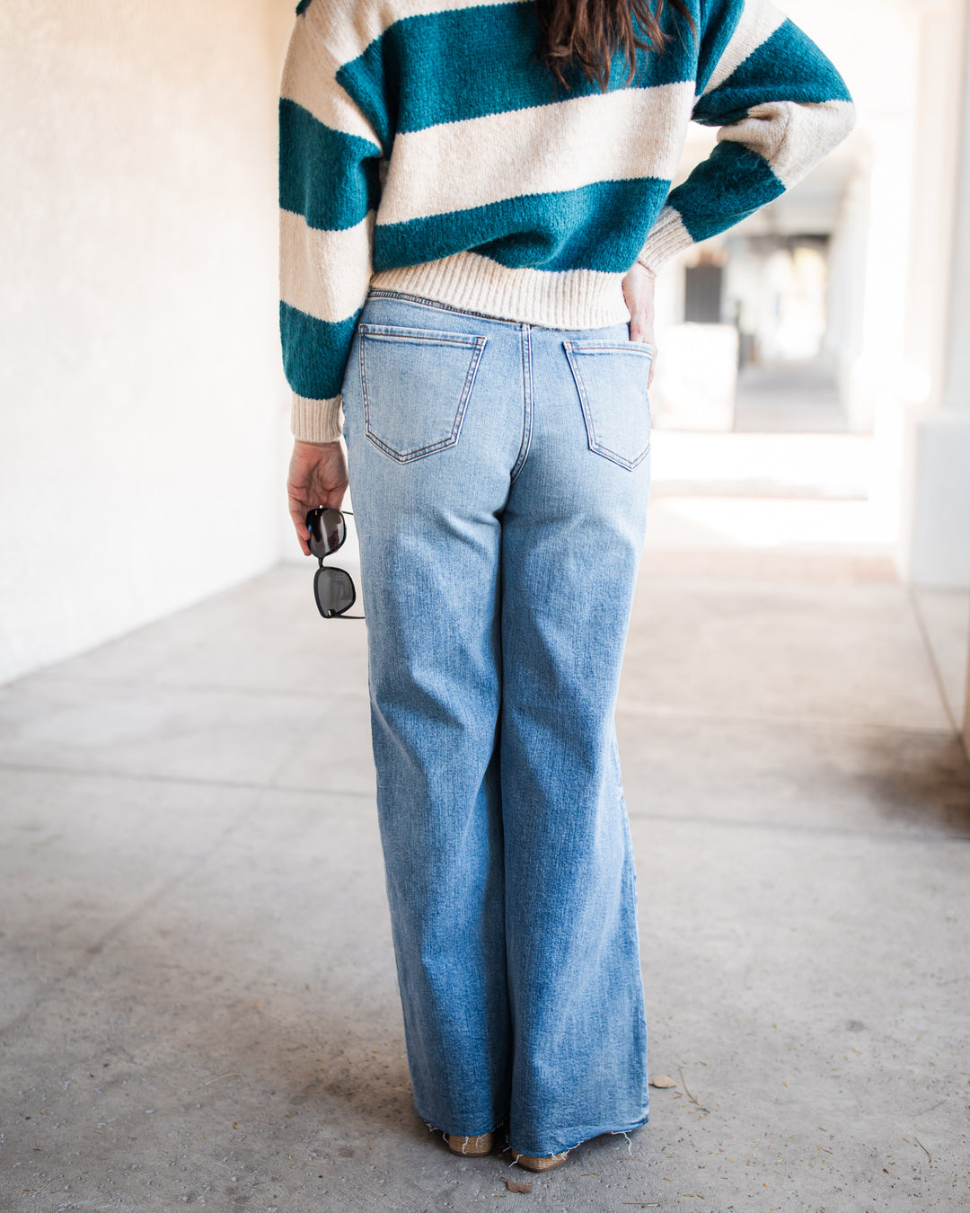 The Dylan Striped Knit Sweater