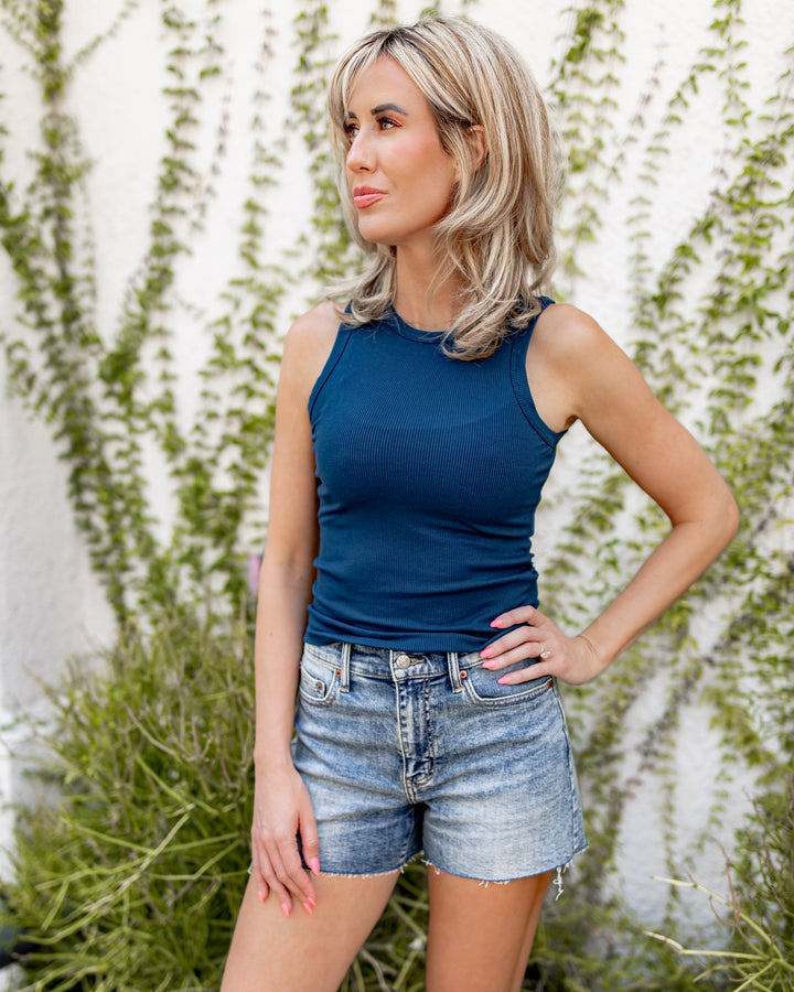 The Talia Tank - Navy