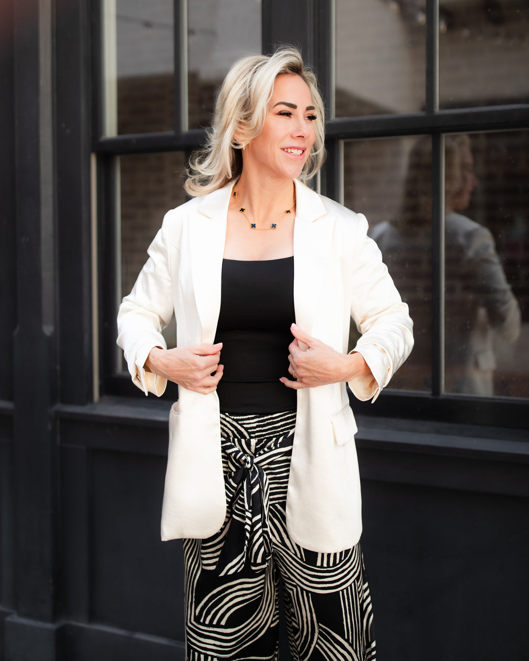 The Romette Blazer - Cream