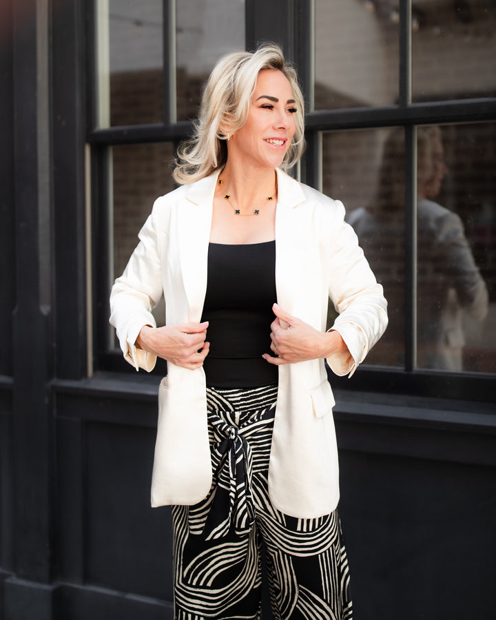 The Romette Blazer - Cream