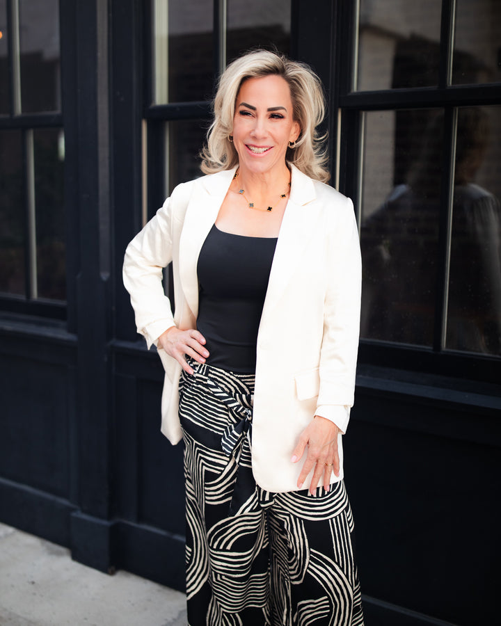 The Romette Blazer - Cream