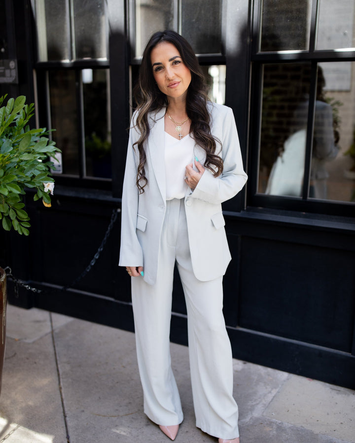 The Romy Pants - Dove Gray