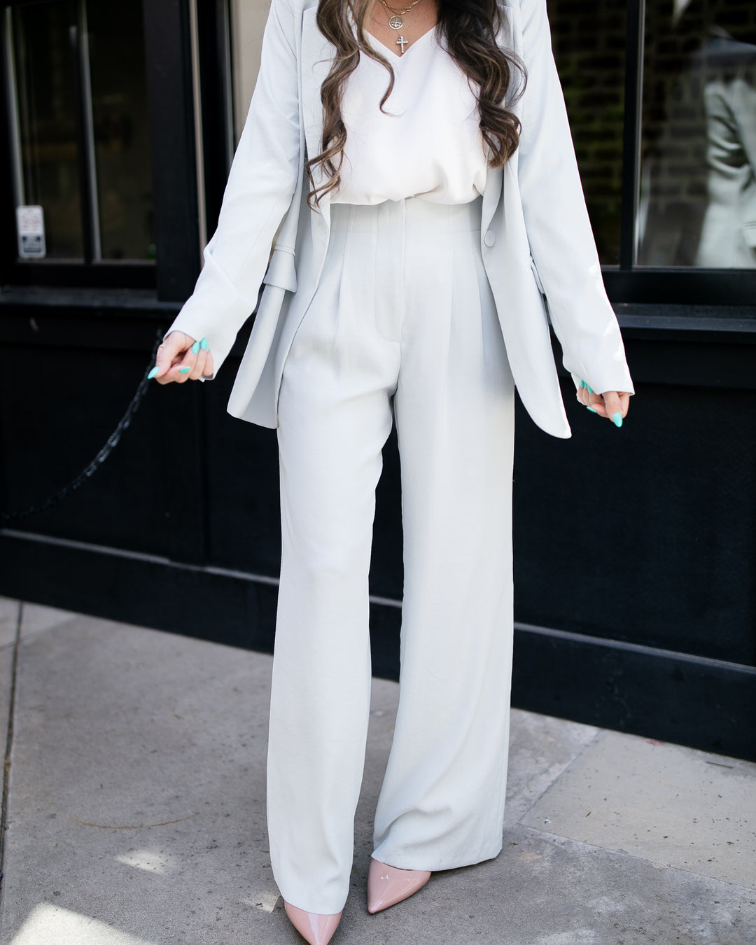 The Romy Pants - Dove Gray