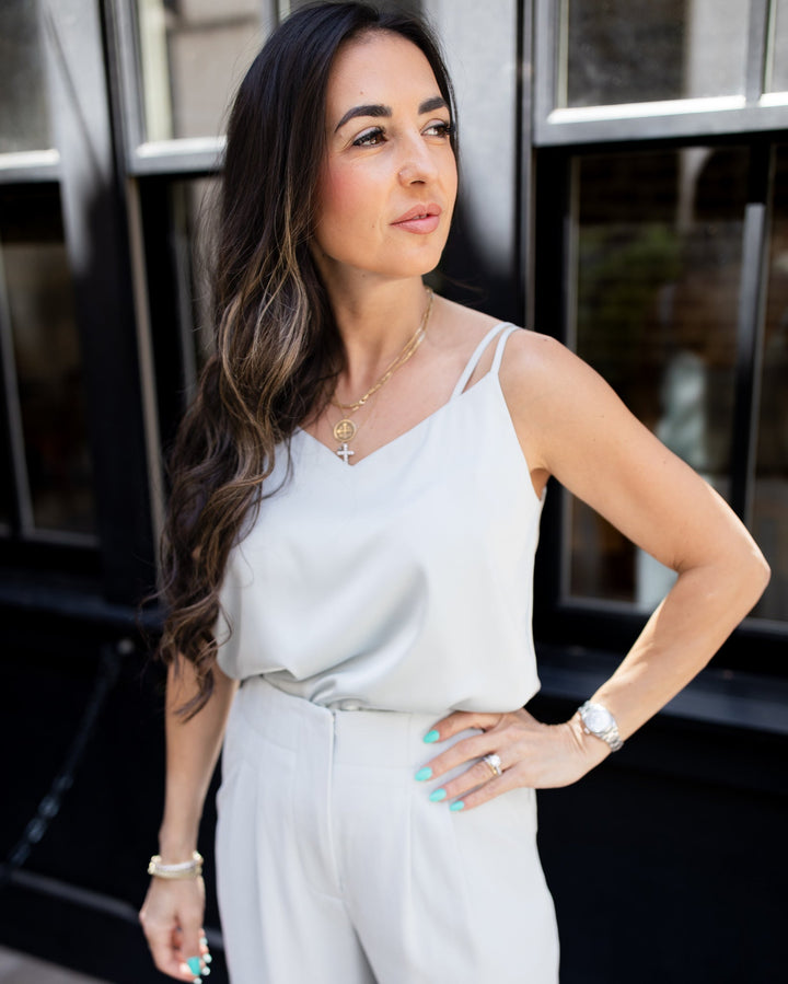 The Executive Cami - White